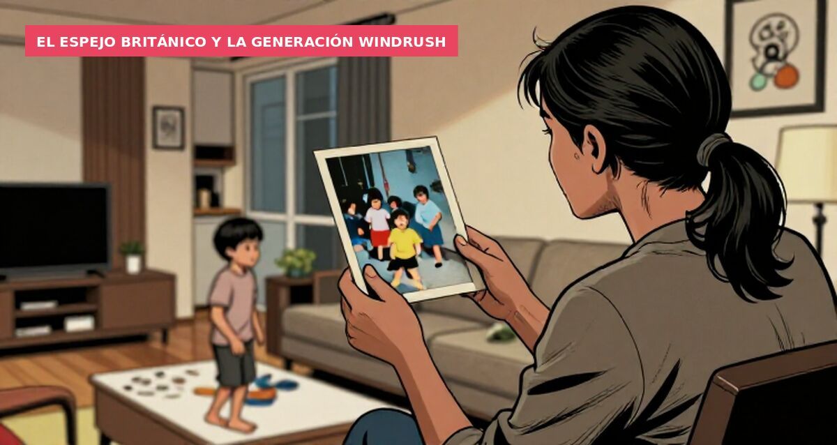 El espejo británico y la generación Windrush