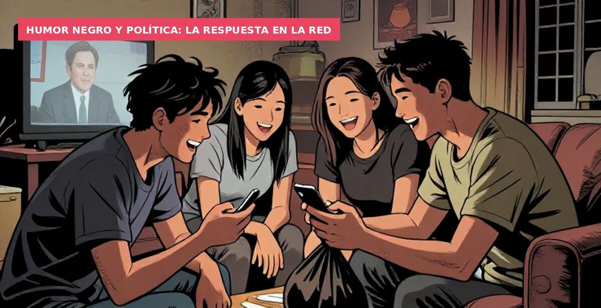 Humor negro y política: la respuesta en la Red