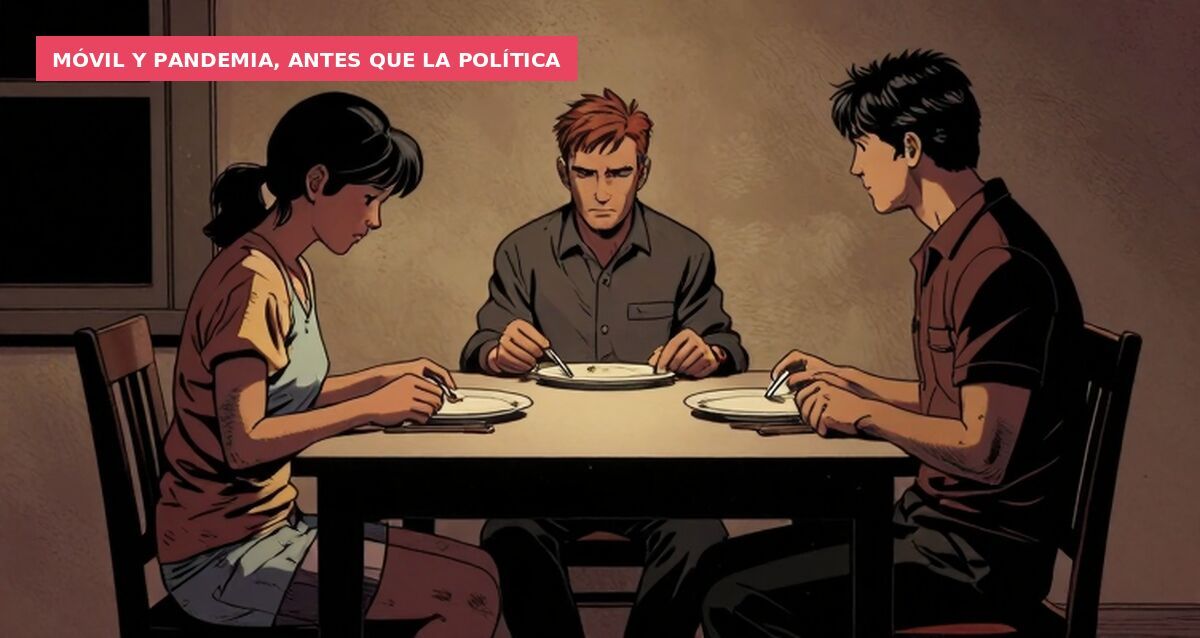Móvil y pandemia, antes que la política