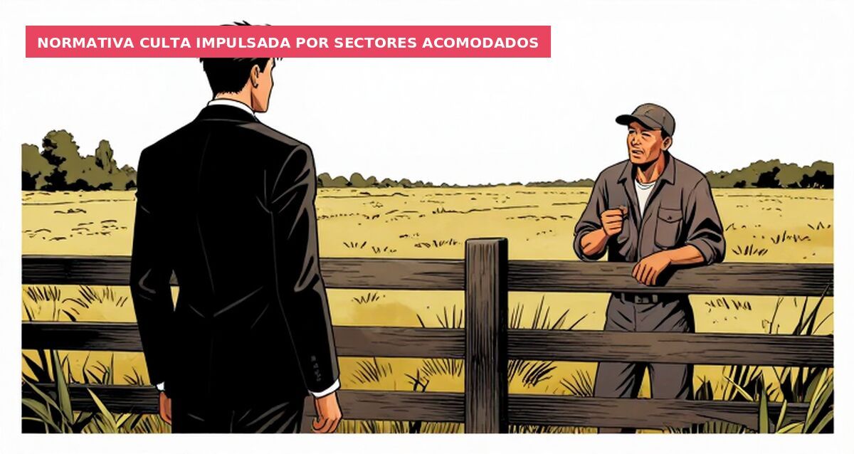 Normativa culta impulsada por sectores acomodados