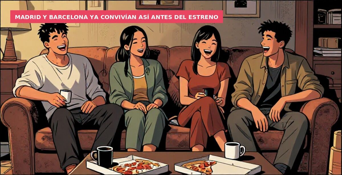 Madrid y Barcelona ya convivían así antes del estreno