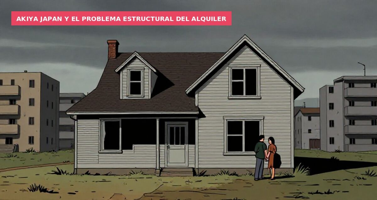 Akiya Japan y el problema estructural del alquiler