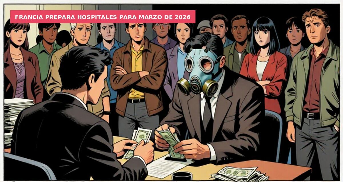 Francia prepara hospitales para marzo de 2026