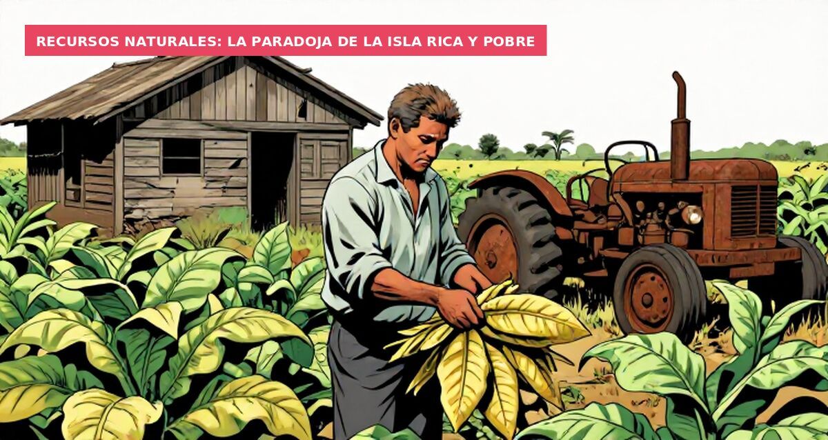 Recursos naturales: la paradoja de la isla rica y pobre