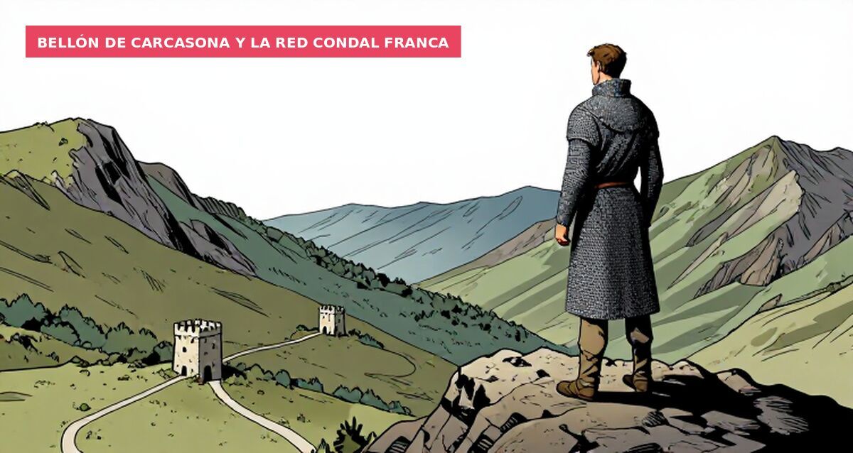 Bellón de Carcasona y la red condal franca