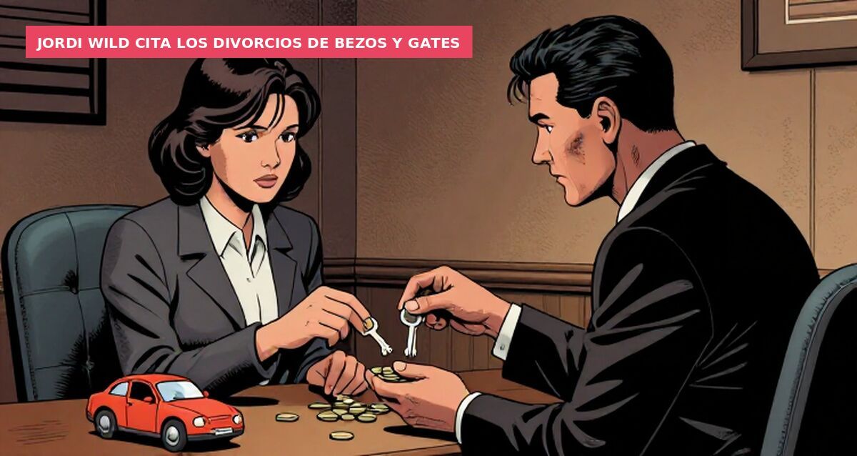 Jordi Wild cita los divorcios de Bezos y Gates