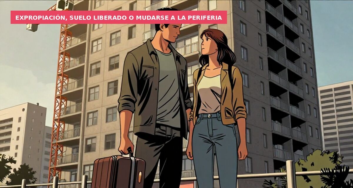 Expropiación, suelo liberado o mudarse a la periferia