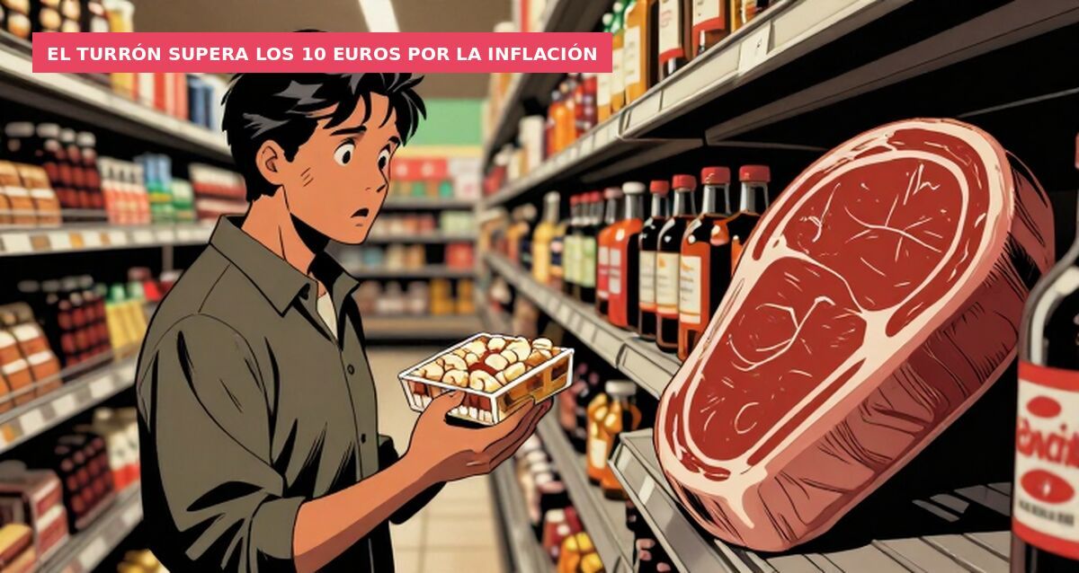 El turrón supera los 10 euros por la inflación