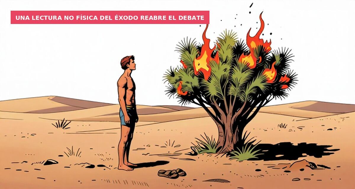 Una lectura no física del Éxodo reabre el debate