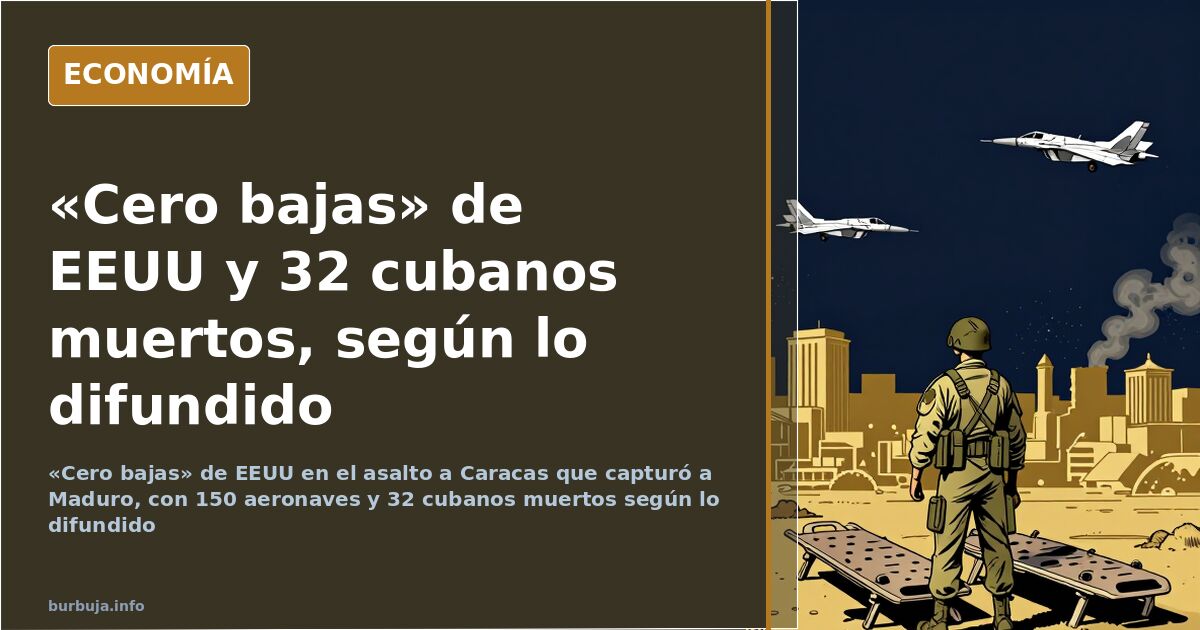 Ilustración editorial nocturna de helicópteros sobre una capital sudamericana con la captura de Maduro como eje de la operaci