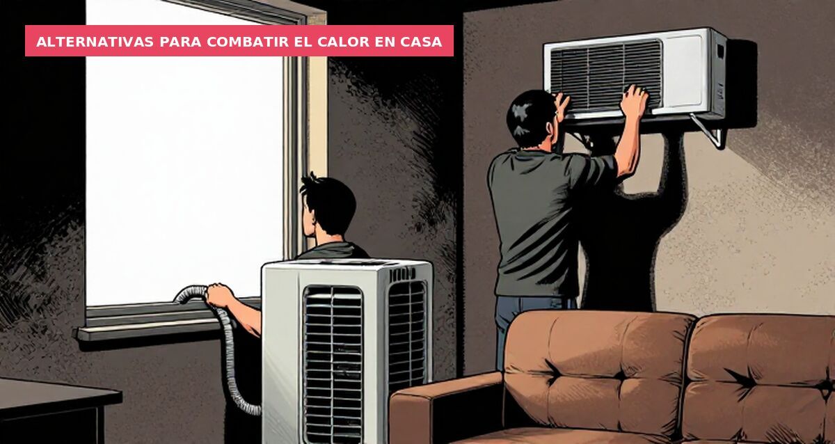 Aire acondicionado sin unidad exterior.