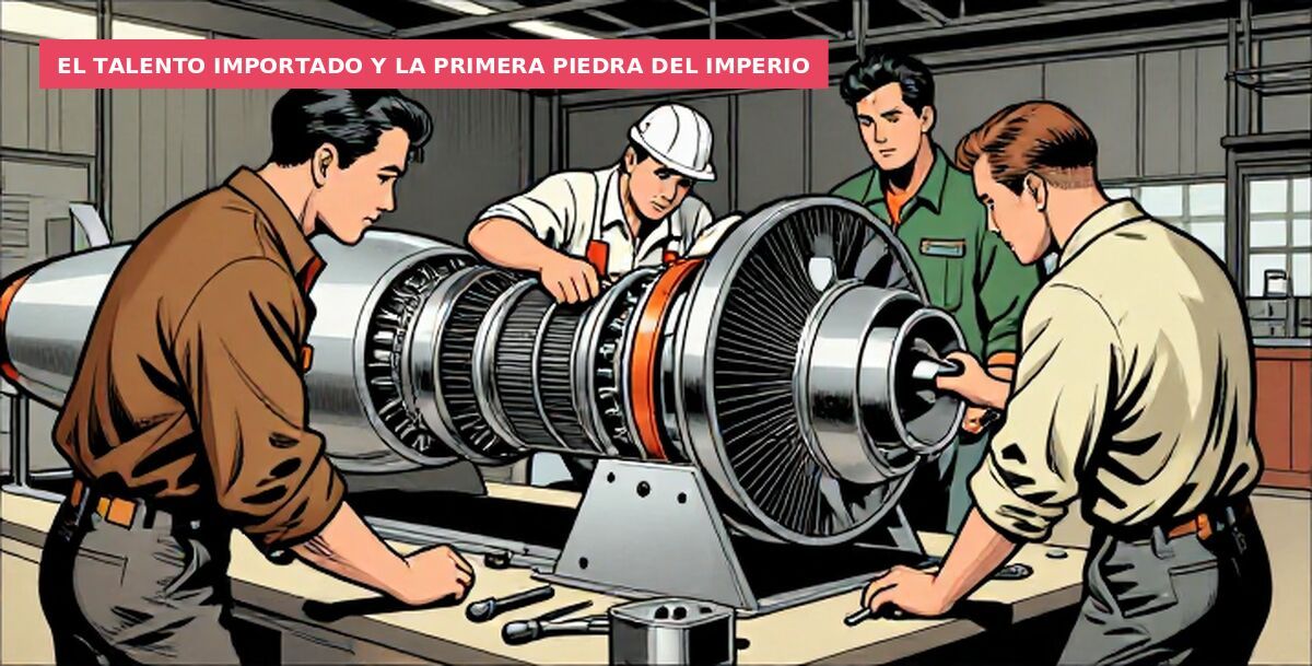 El talento importado y la primera piedra del imperio