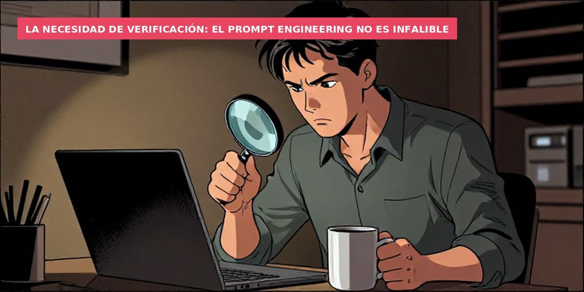 La necesidad de verificación: el prompt engineering no es infalible