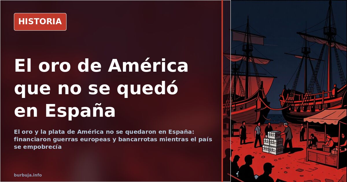 America's Conquest: Gold That Enriched Other Powers