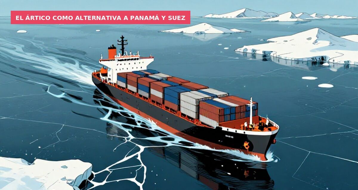 El Ártico como alternativa a Panamá y Suez
