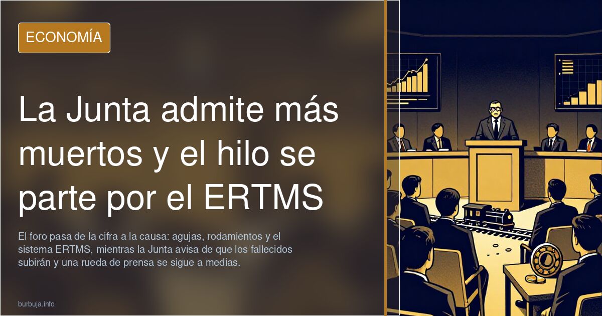 La Junta admite más muertos y el hilo se parte por el ERTMS