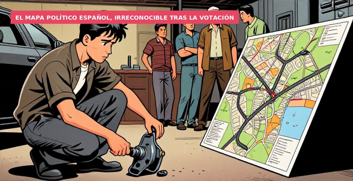 El mapa político español, irreconocible tras la votación