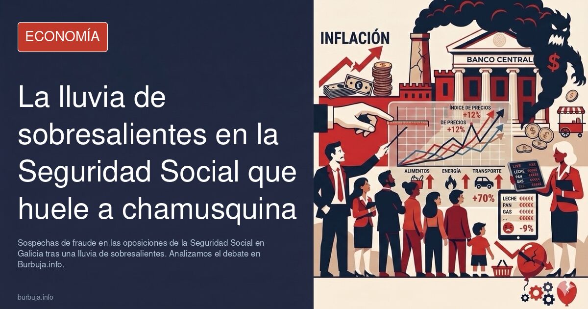Sospechas de fraude en las oposiciones de la Seguridad Social en Galicia tras una lluvia de sobresalientes. Analizamos el deb