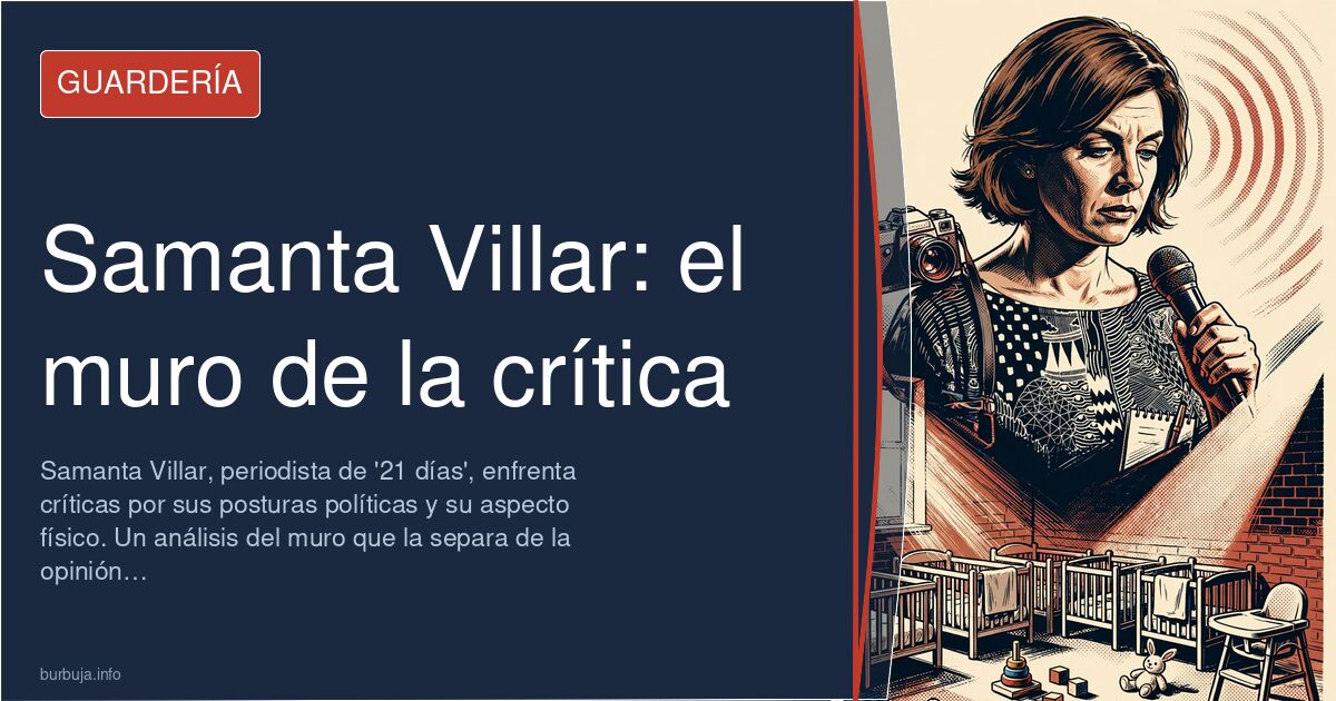 Samanta Villar, periodista española, en una imagen de archivo