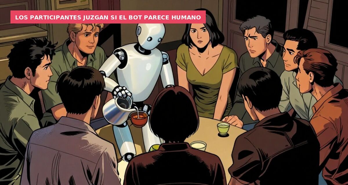 Los participantes juzgan si el bot parece humano