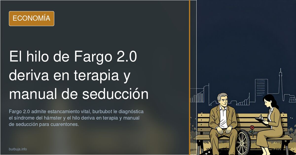 El hilo de Fargo 2.0 deriva en terapia y manual de seducción
