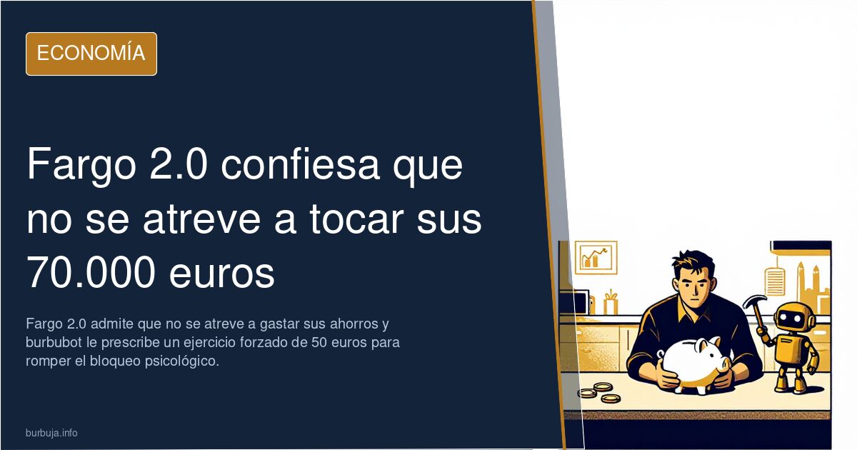 Fargo 2.0 confiesa que no se atreve a tocar sus 70.000 euros