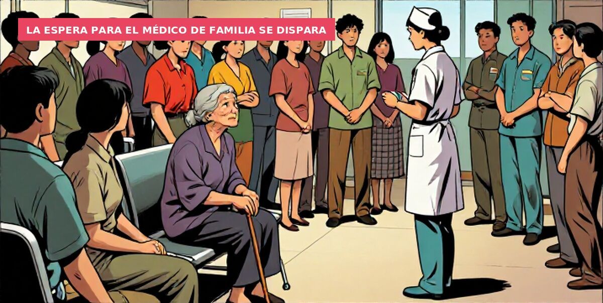 La espera para el médico de familia se dispara