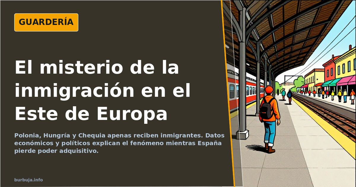 Por qué Polonia, Hungría y Chequia apenas reciben inmigrantes