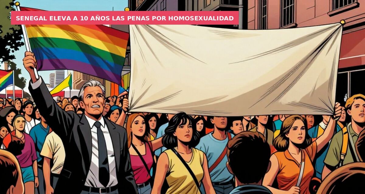 Senegal eleva a 10 años las penas por homosexualidad