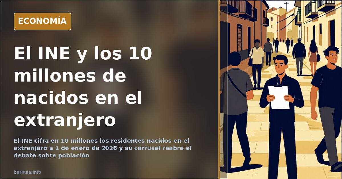 Carrusel divulgativo del INE sobre la Estadística Continua de Población
