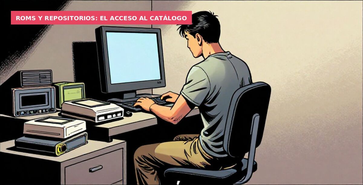 ROMs y repositorios: el acceso al catálogo