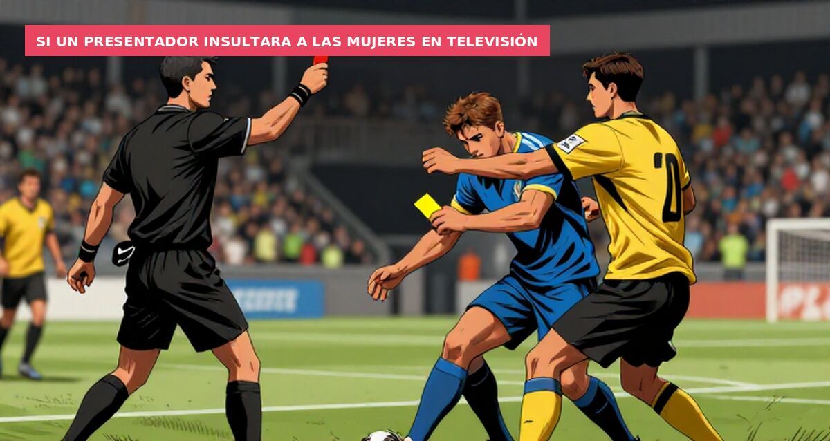 Si un presentador insultara a las mujeres en televisión