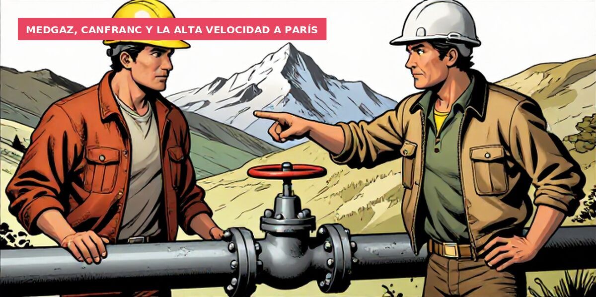 Medgaz, Canfranc y la alta velocidad a París