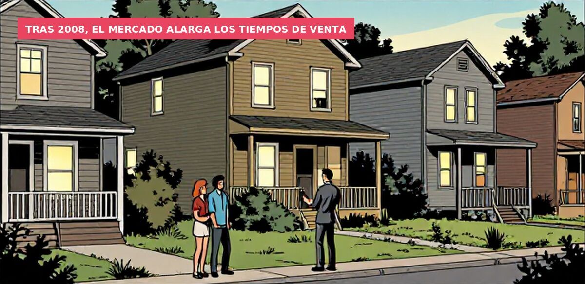 Tras 2008, el mercado alarga los tiempos de venta