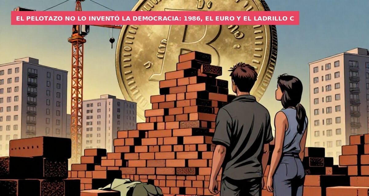 El pelotazo no lo inventó la democracia: 1986, el euro y el ladrillo c