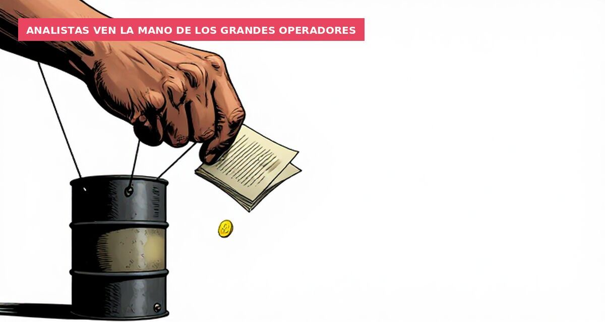 Analistas ven la mano de los grandes operadores