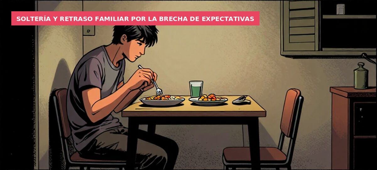 Soltería y retraso familiar por la brecha de expectativas