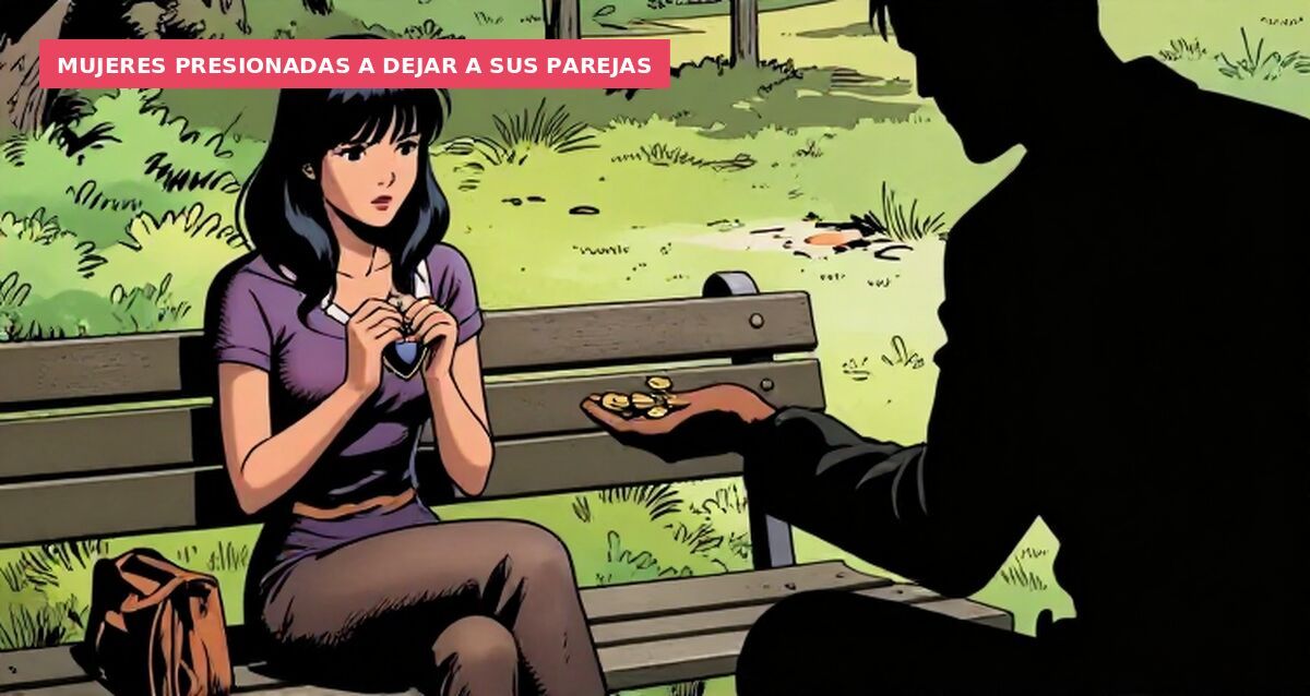 Mujeres presionadas a dejar a sus parejas