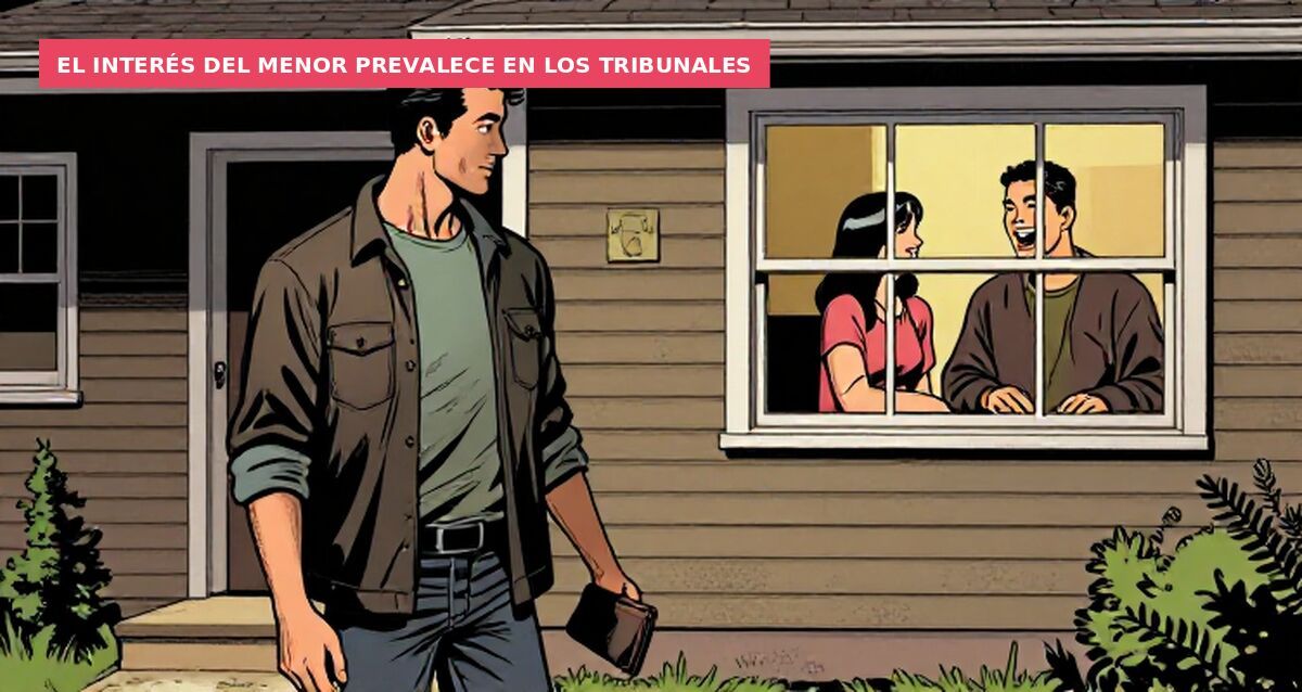 El interés del menor prevalece en los tribunales
