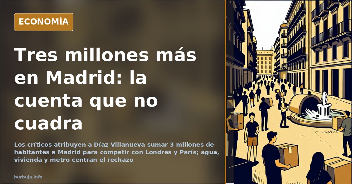 Atribuyen a Díaz Villanueva pedir sumar 3 millones a Madrid