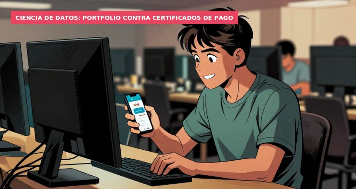Ciencia de datos: portfolio contra certificados de pago