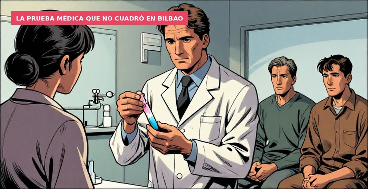 La prueba médica que no cuadró en Bilbao