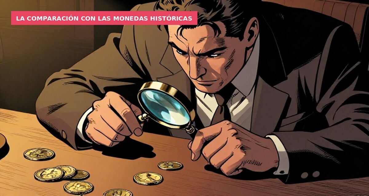 La comparación con las monedas históricas