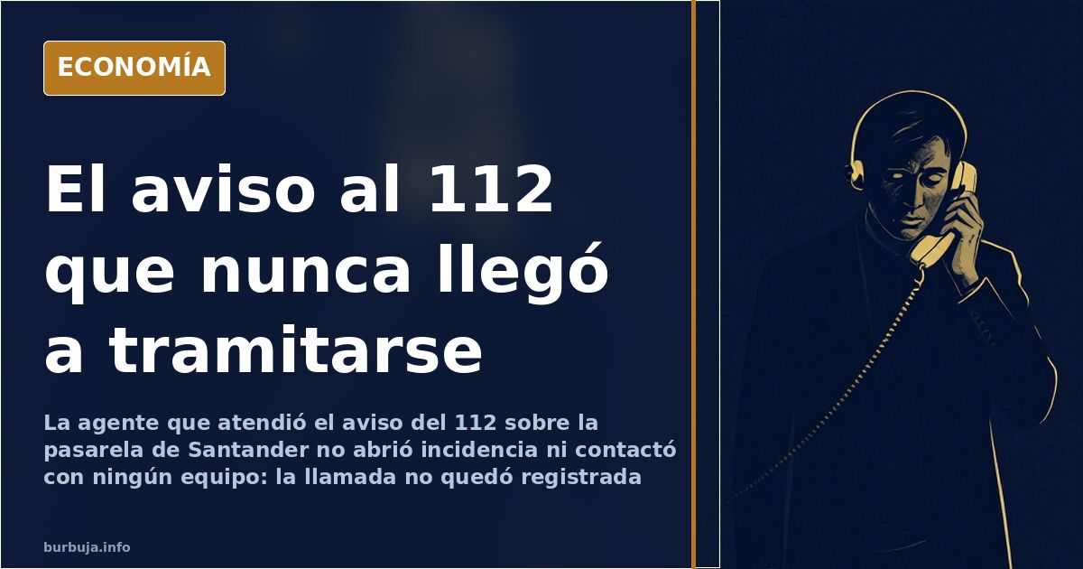 Pasarela junto al mar en Santander, escenario del aviso al 112 que la Policía Local no llegó a tramitar