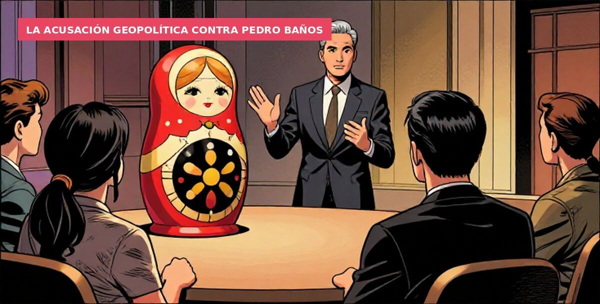 La acusación geopolítica contra Pedro Baños