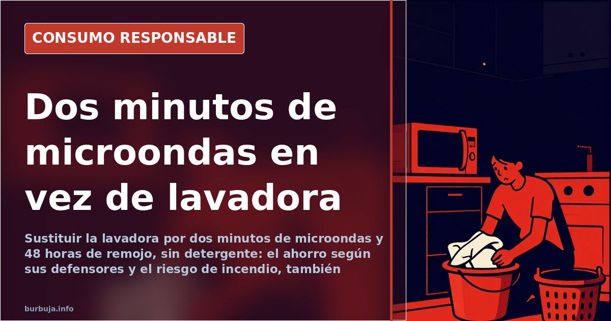 Washing Clothes Without Detergent: The Microwave Method and Its Risks