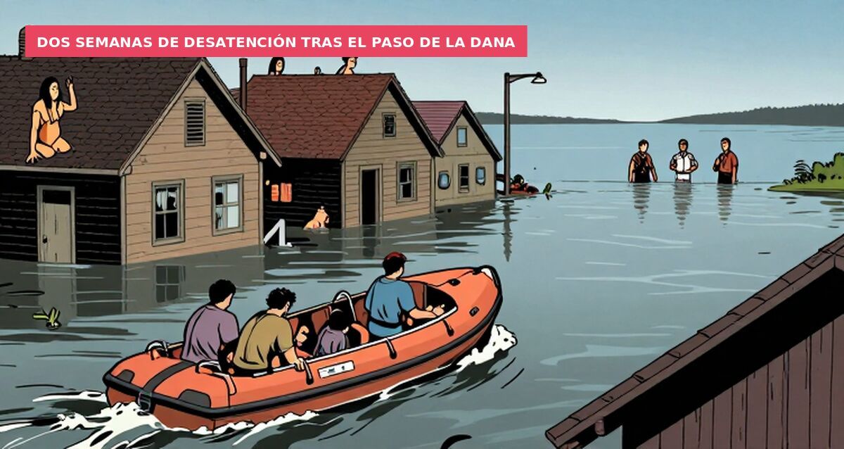 Dos semanas de desatención tras el paso de la DANA
