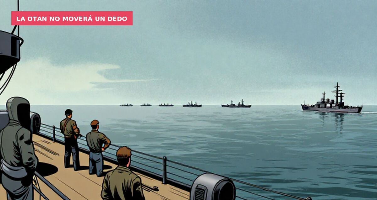 La OTAN no moverá un dedo