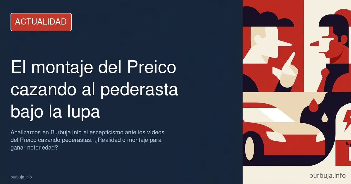 Analizamos en Burbuja.info el escepticismo ante los vídeos del Preico cazando pederastas. ¿Realidad o montaje para ganar noto