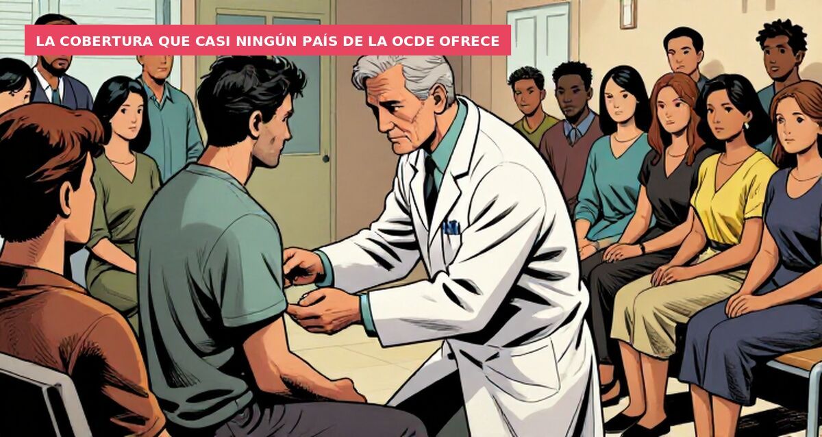 La cobertura que casi ningún país de la OCDE ofrece